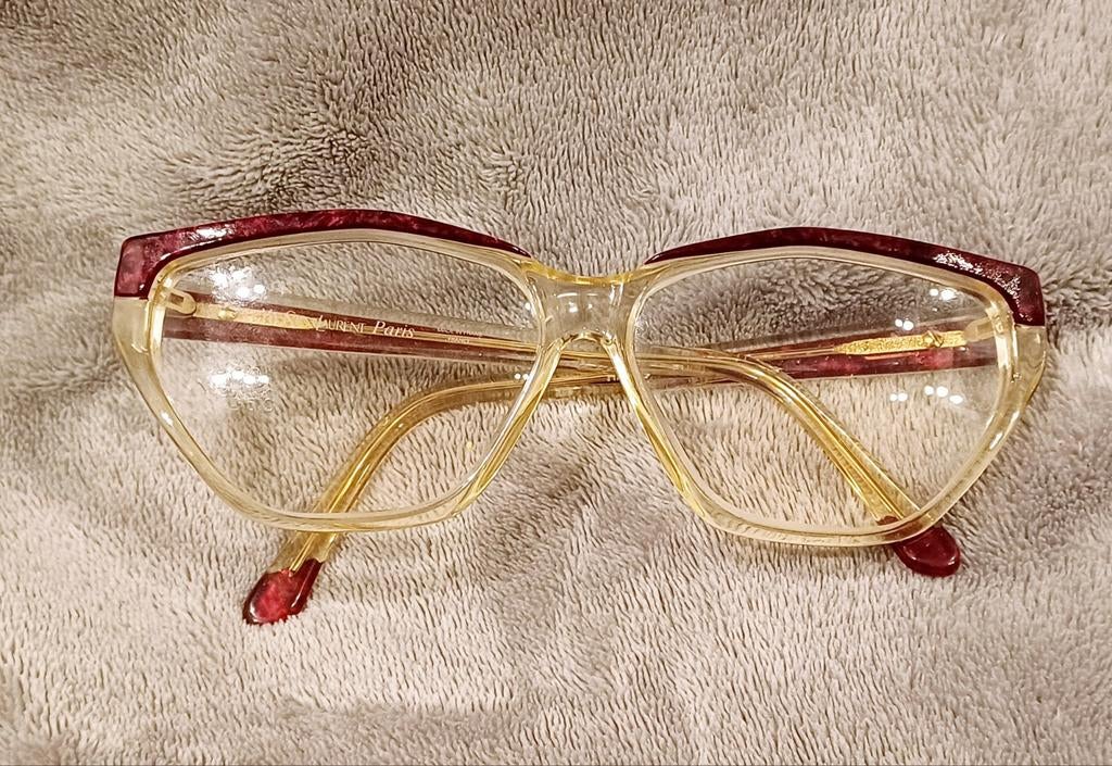 Vintage Yves Saint Laurent bril Harpies, Ophalen of Verzenden, Zo goed als nieuw, Bril
