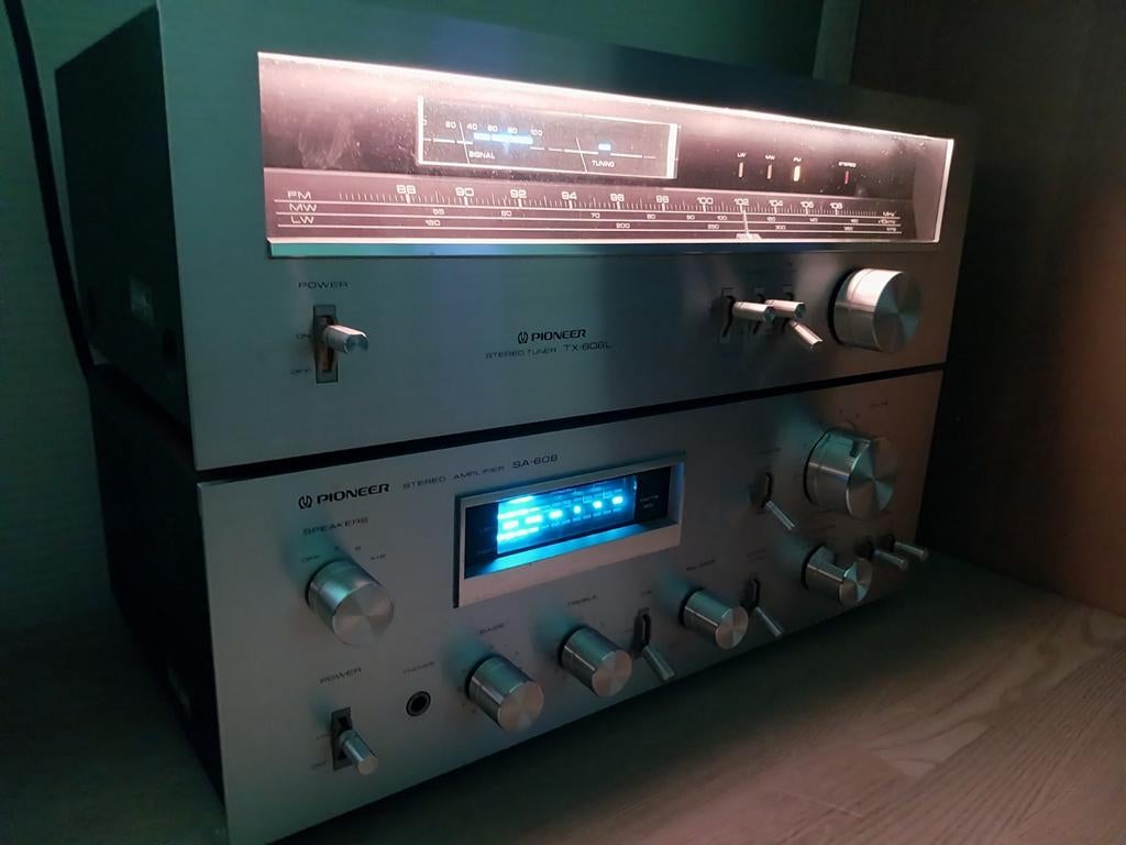 Te koop sa-608 tx-608l tunerversterker, Audio, Tv en Foto, Versterkers en Ontvangers, Pioneer