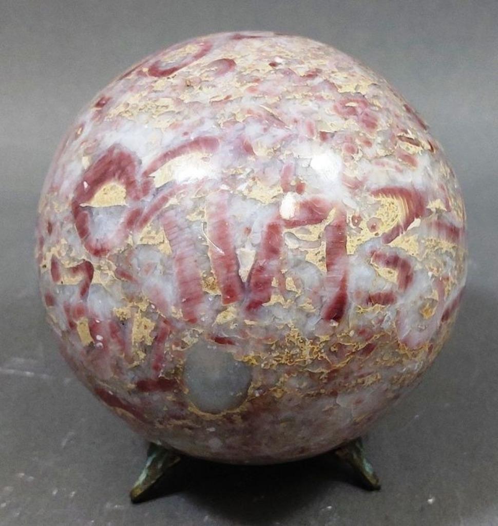 Toermalijn (rubbeliet) bol - steen - edelsteen - mineraal, Ophalen of Verzenden, Mineraal