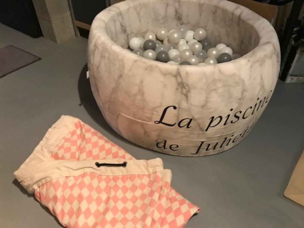 jeu enfant piscine avec boules plastic, Ophalen, Zo goed als nieuw