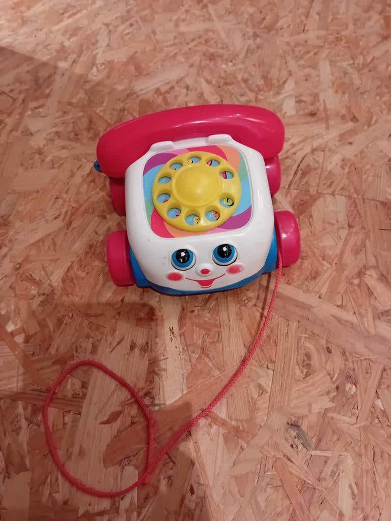 Fisher price telefoon, Kinderen en Baby's, Speelgoed | Fisher-Price, Ophalen of Verzenden, Gebruikt