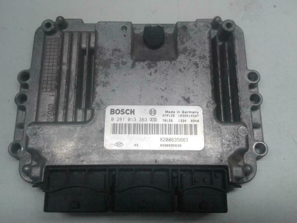 ECU Peugeot herstelling Bosch 0281013363, Auto-onderdelen, Ophalen of Verzenden, Gebruikt, Renault