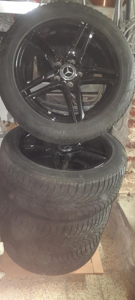 17" wintervelgen mercedes benz, Auto-onderdelen, Banden en Velgen, Ophalen, Gebruikt, 17 inch, Winterbanden