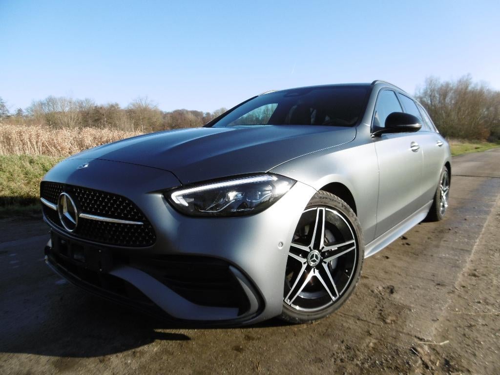 c220d AMG en NIGHTPAKKET!! netto: 28 840eu, Autos, Mercedes-Benz, Entreprise, Achat, Classe C, ABS, Caméra de recul, Phares directionnels