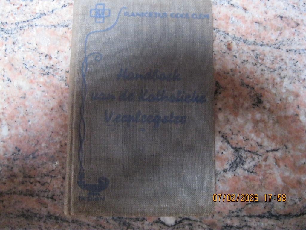 Handboek van de katholieke Verpleegster, Boeken, Stock en Verzamelingen, Ophalen of Verzenden, Gelezen, Overige