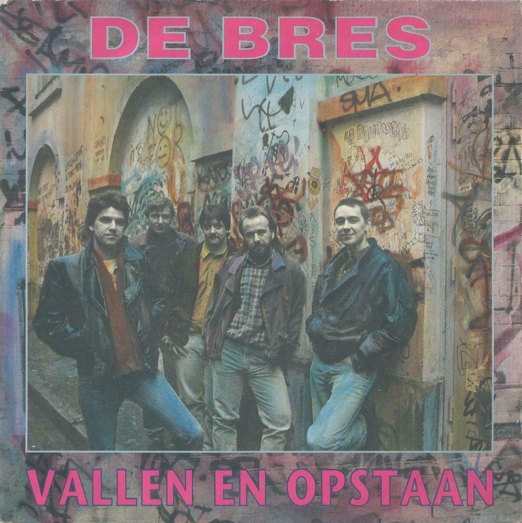 De Bres – Vallen en opstaan - Single, Cd's en Dvd's, Vinyl Singles, Gebruikt, Nederlandstalig, Ophalen of Verzenden