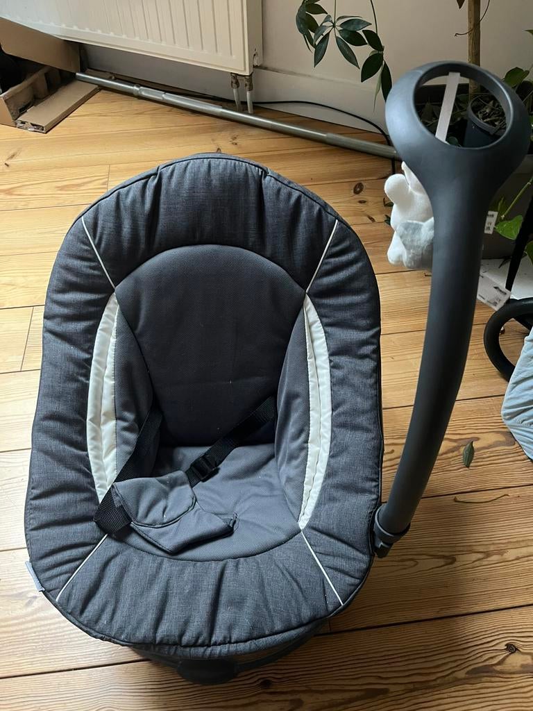 Hauck Alpha Bouncer Deluxe – Transat/Bouncer, Enlèvement, Comme neuf, Autres marques, Avec ceinture(s)