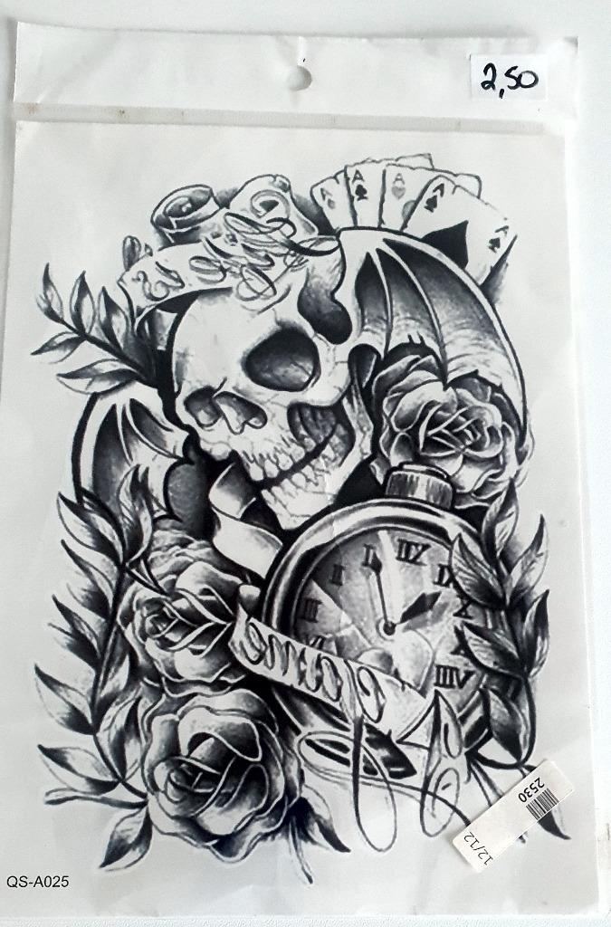Tatouage d'Halloween, Enlèvement, Neuf, Accessoires