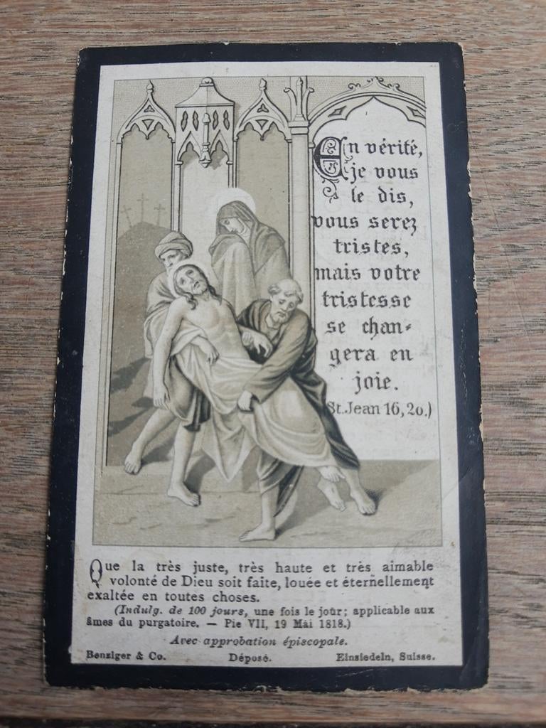 Zeer oud bp : Niel 1829 - Bornem 1893, Bogaert PetrusJoannes, Ophalen of Verzenden