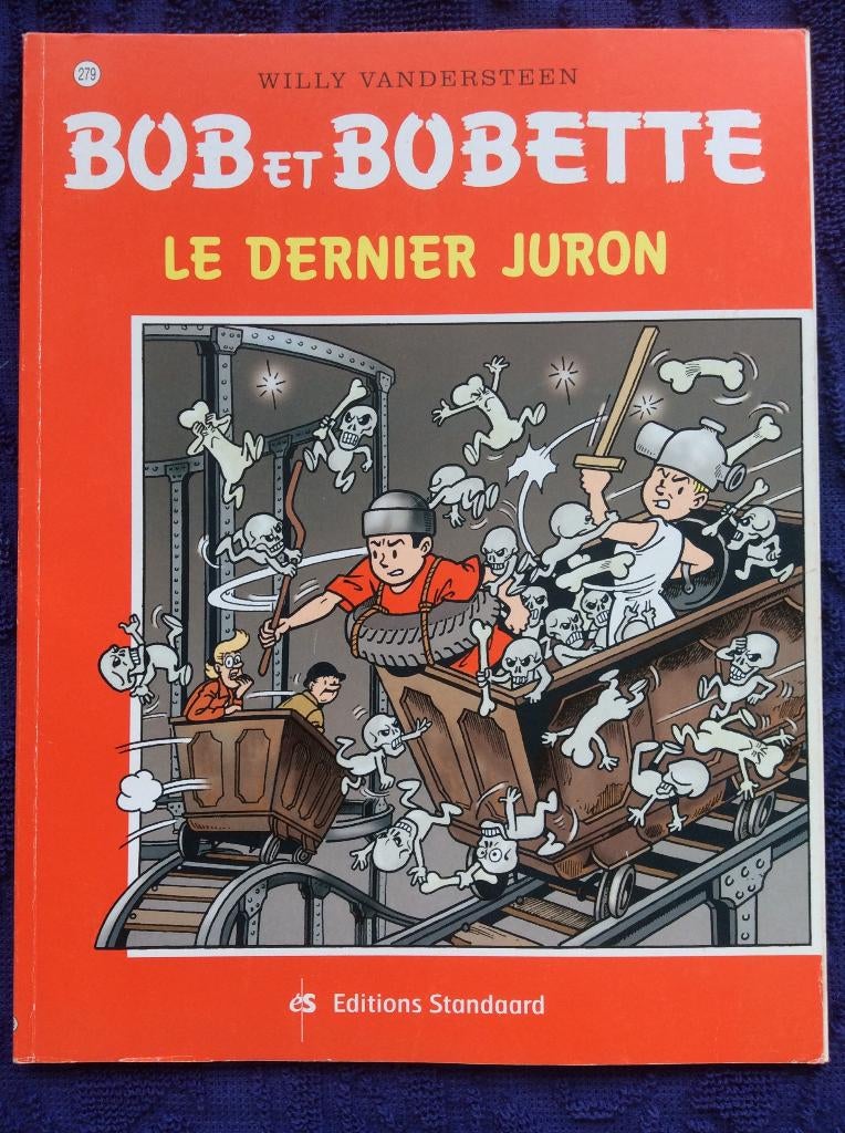 BOB ET BOBETTE. N° 279., Envoi, Utilisé, Willy Vandersteen