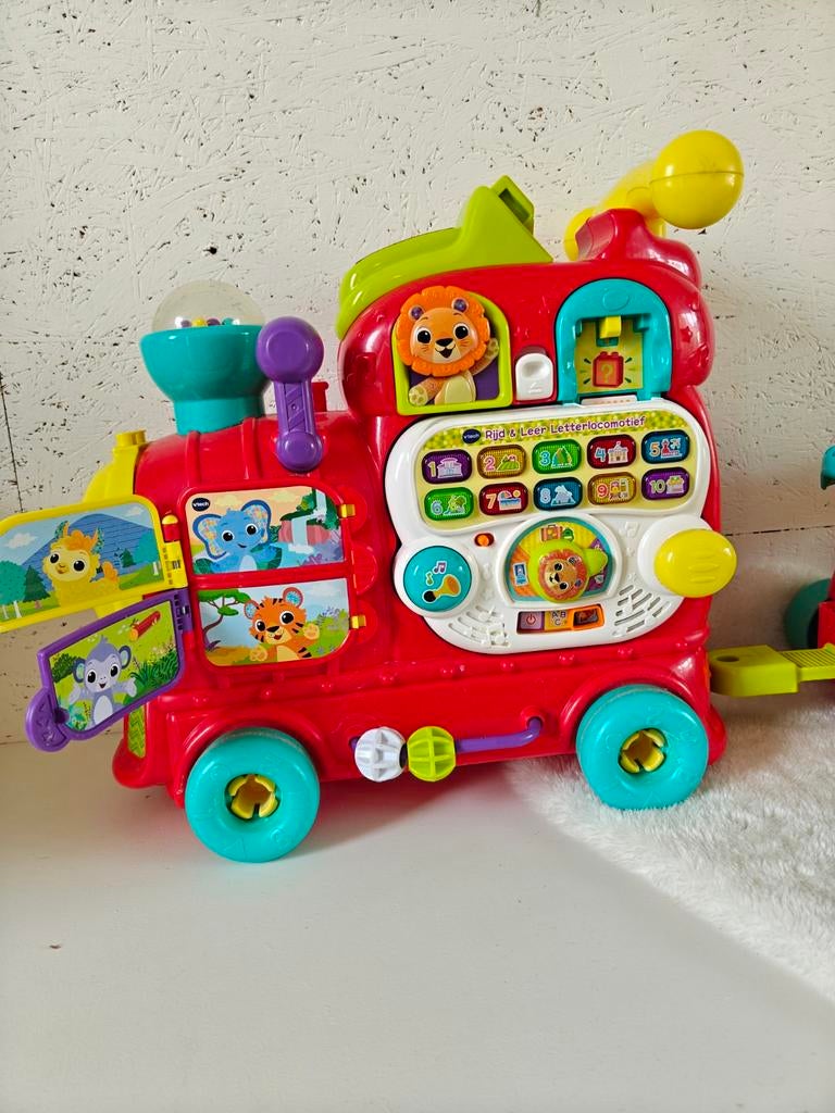 Trein en helikopter van V-Tech, Kinderen en Baby's, Ophalen
