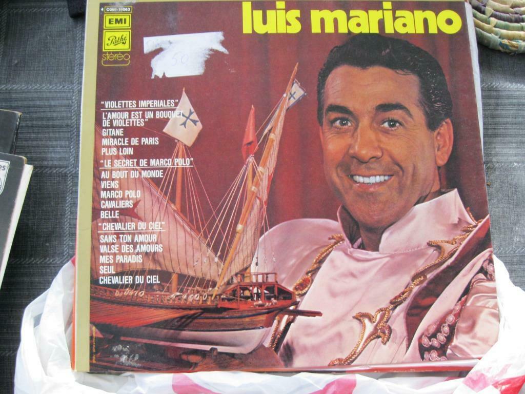 LP Luis Mariano, Enlèvement ou Envoi, Utilisé