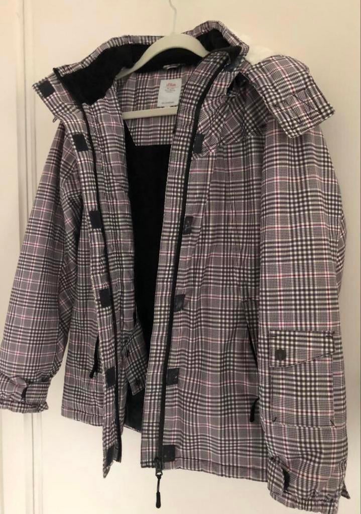 veste d'hiver à capuche s Oliver 164 pour filles, Enlèvement ou Envoi, Utilisé, S.Oliver, Fille