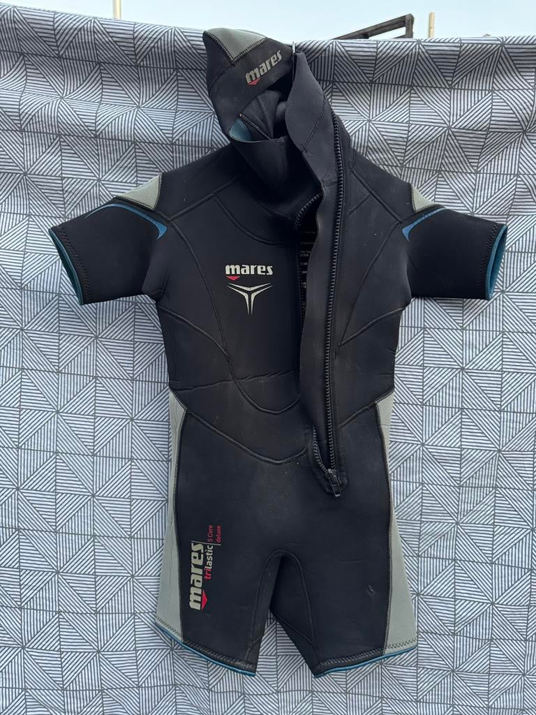 Shorty Mares Trilastic 5 Core deluxe, Enlèvement ou Envoi, Utilisé, Combinaison de plongée