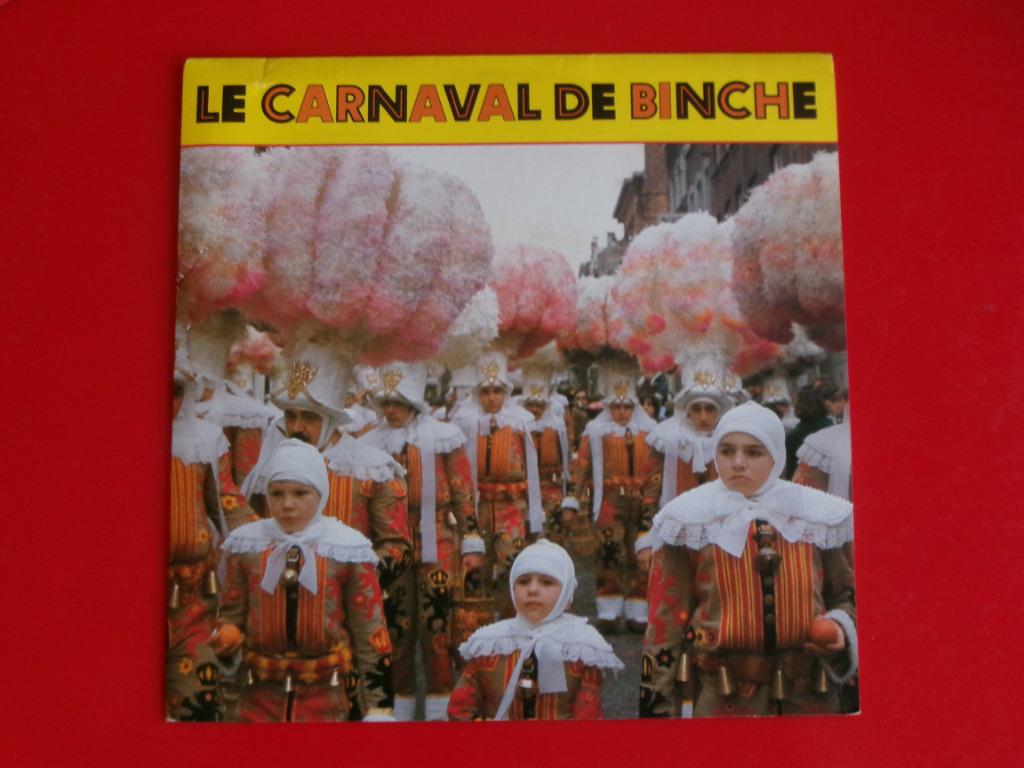 DISQUE / VINYL 45 TOURS : * LE CARNAVAL DE BINCHE *, Enlèvement, Comme neuf, Autres formats