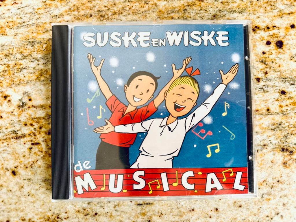 Suske en Wiske DE MUSICAL (1994) - cd, Cd's en Dvd's, Cd's | Nederlandstalig, Ophalen of Verzenden, Gebruikt, Soundtrack of Musical