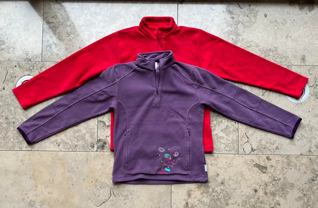 Fleece trui meisje (2) decathlon maat 152, Enlèvement ou Envoi, Comme neuf, Fille, Pull ou Veste