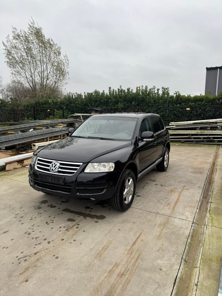 Volkswagen touareg, Autos, Cuir, Achat, Boîte manuelle, Noir