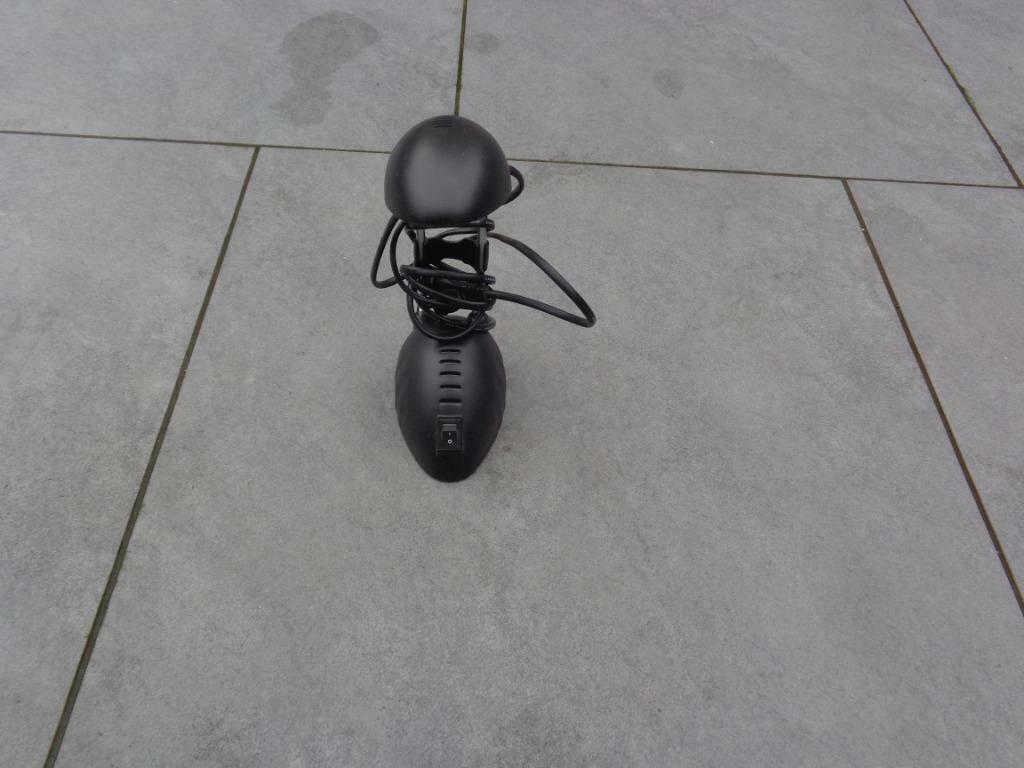Petite lampe de bureau noire, Ophalen, Gebruikt