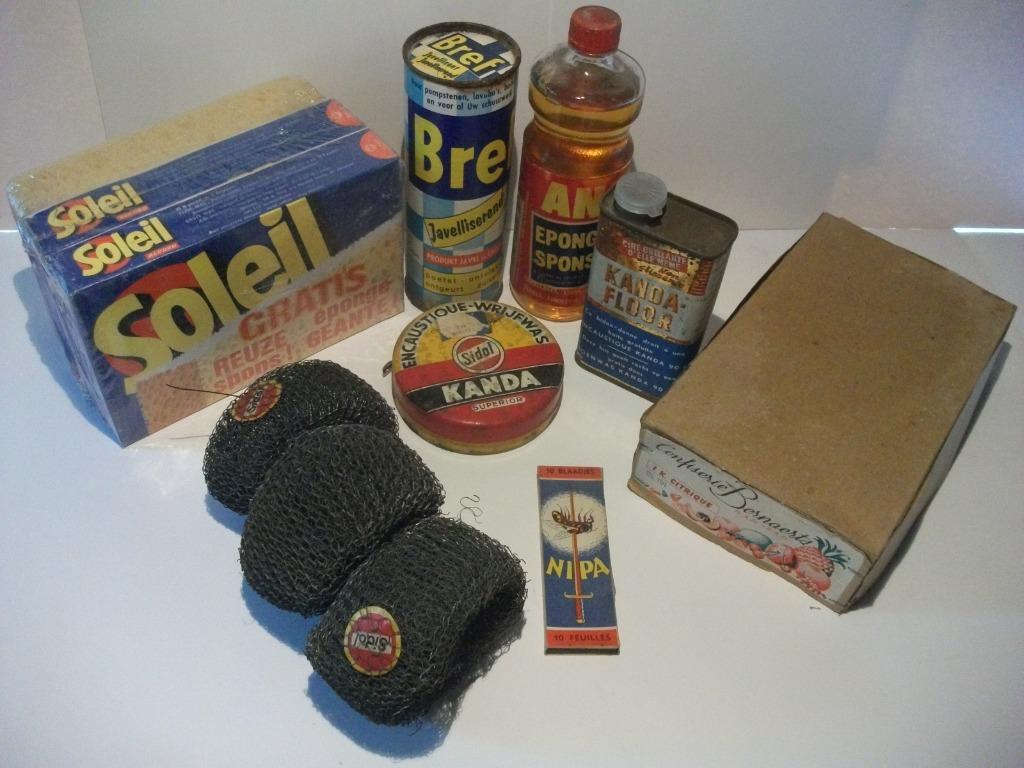 Retro verpakkingen Sidol - Kanda - Bref -  Andy -  Soleil, Verzamelen, Ophalen, Overige typen