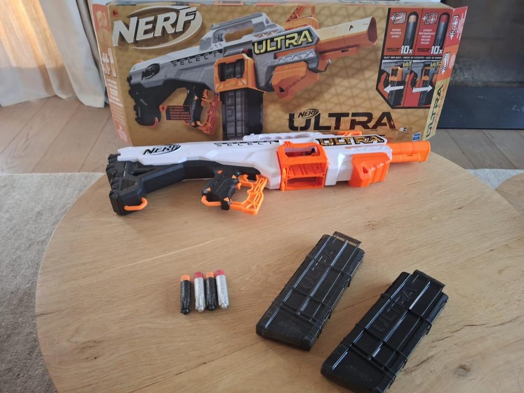 Nerf ultra select met 4 darts, Ophalen of Verzenden