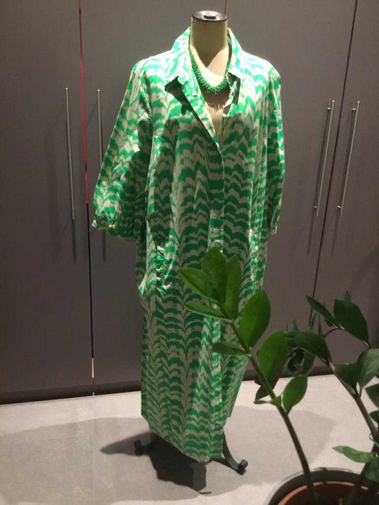 XANDRES GOLD, Prachtige jurk, maat 50/52, Enlèvement ou Envoi, Comme neuf, Vert, Xandres Gold