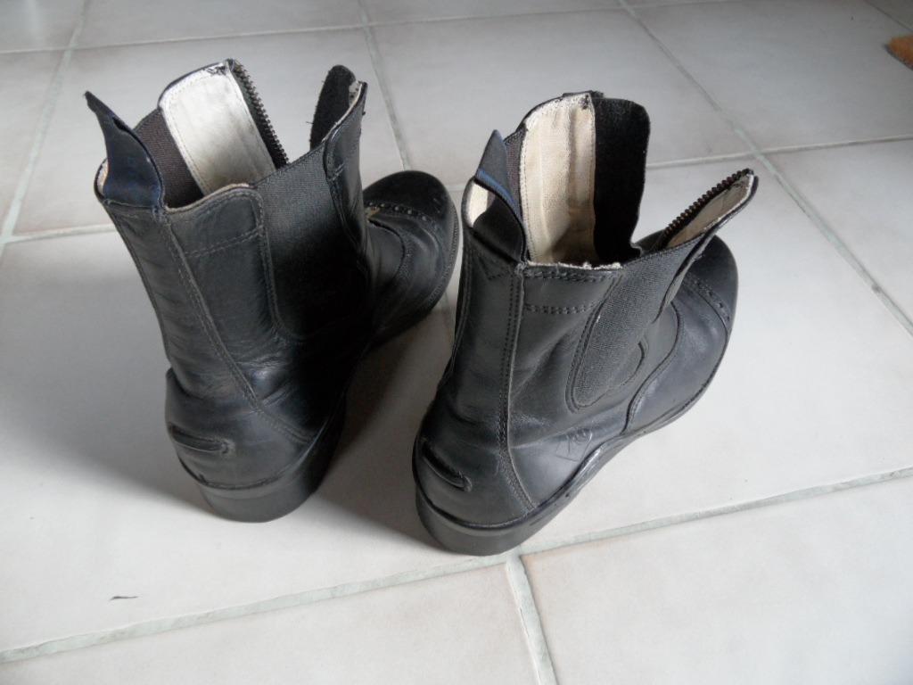 Bottes en cuir (bottes courtes) taille 40, Enlèvement ou Envoi, Comme neuf, Boots et Botinnes, Ruitersport Grand Prix