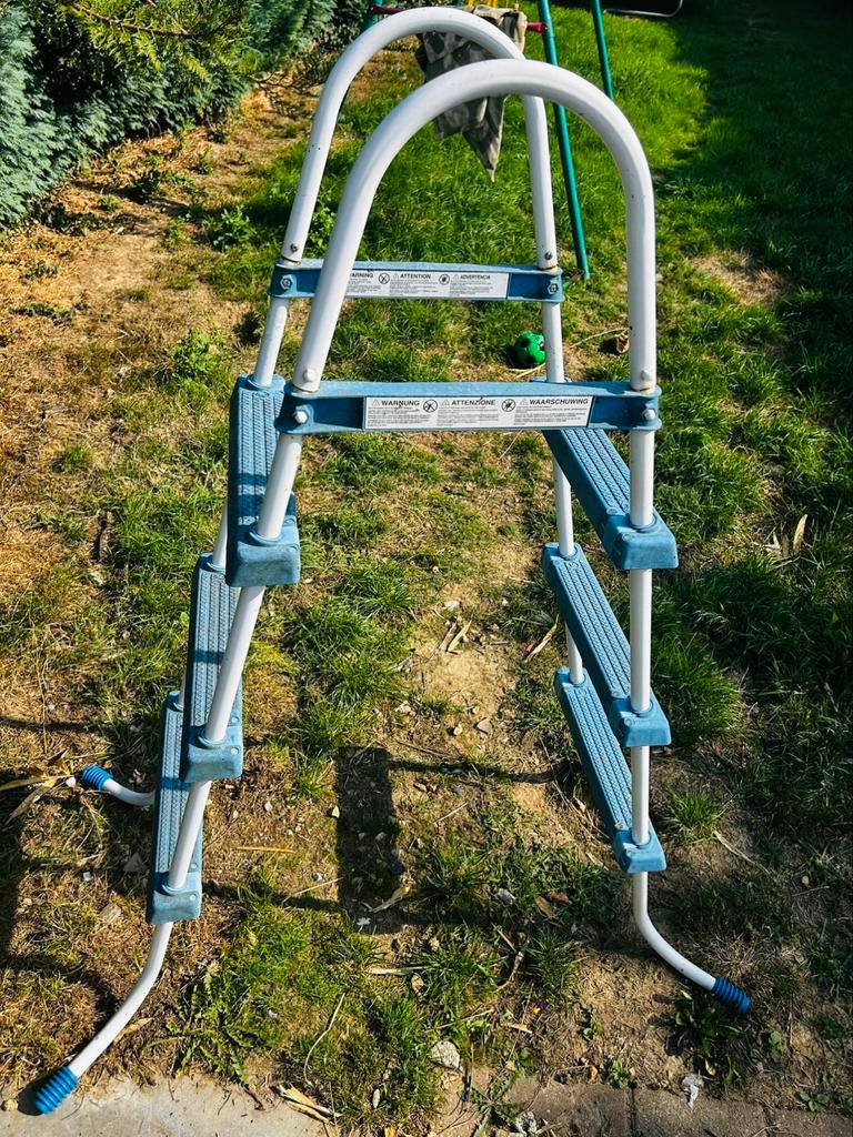 Grote trapladder zwembad, Tuin en Terras, Ophalen, Gebruikt