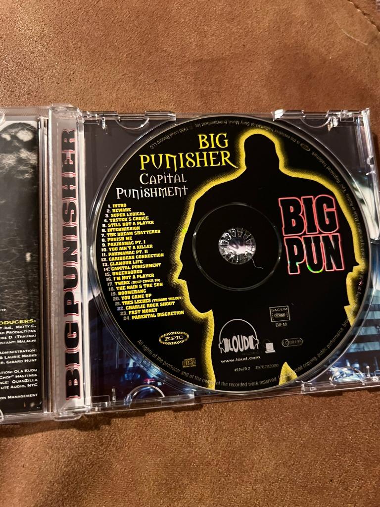 Big Pun - Capital Punishment (1998) CD, Ophalen of Verzenden, 1985 tot 2000, Zo goed als nieuw