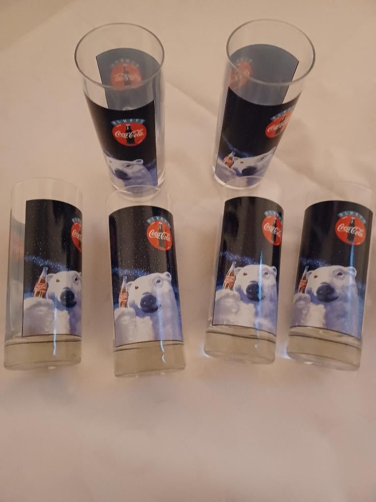 Verres Coca-cola, Enlèvement ou Envoi, Comme neuf, Verre à soda