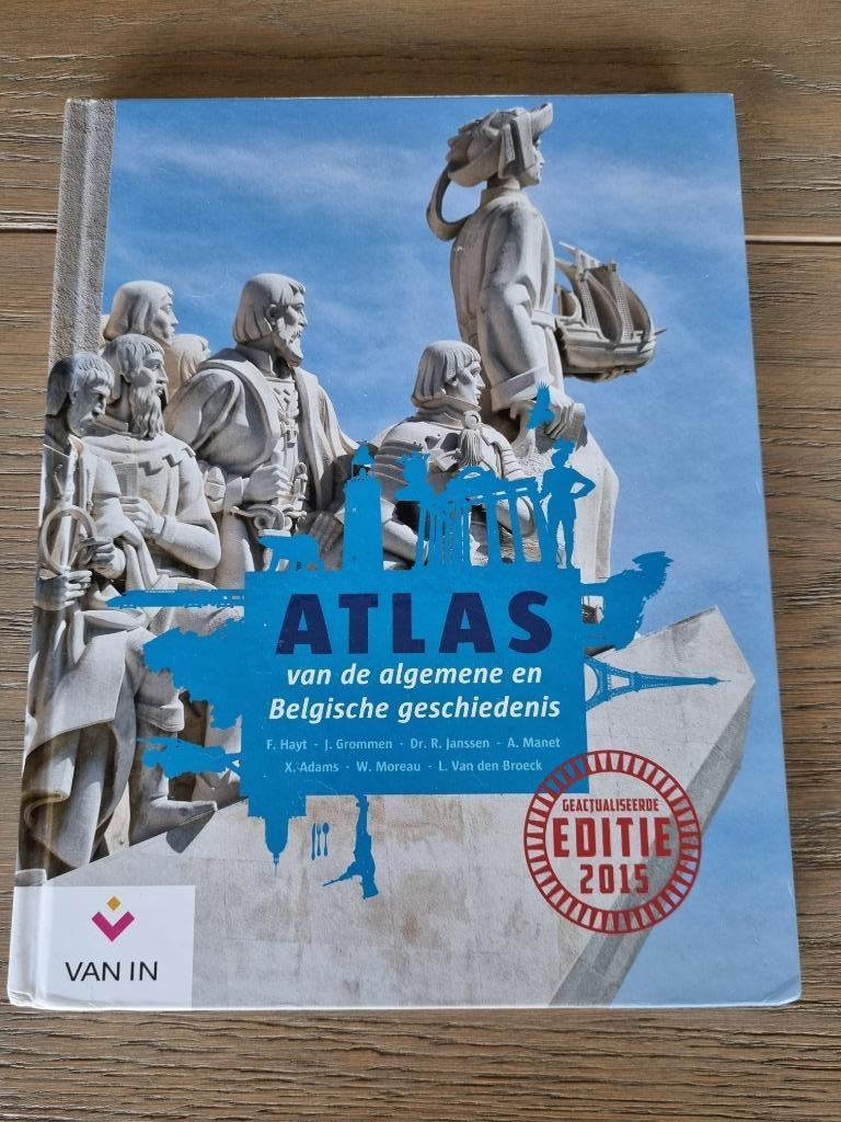 Atlas van de algemene en Belgische geschiedenis, Gelezen, ASO, Geschiedenis, Diverse auteurs