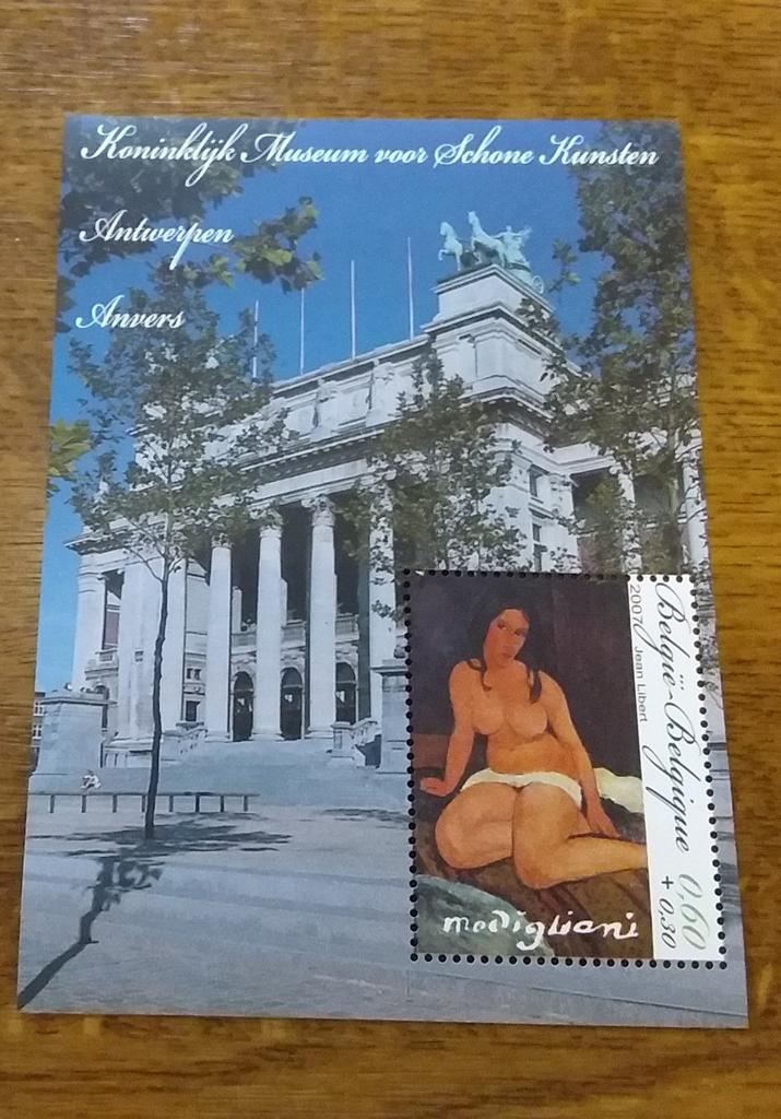 Musée royal des beaux-arts, Timbres & Monnaies, Timbres | Europe | Scandinavie, Enlèvement ou Envoi