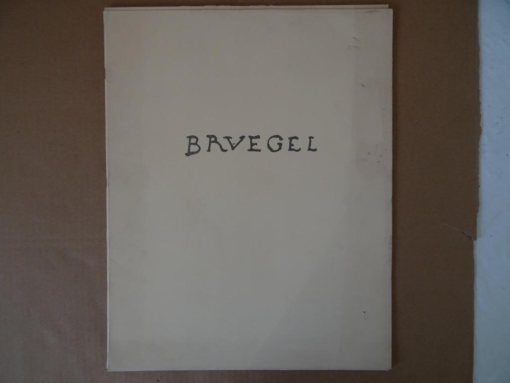 livre d'art Pieter Brueghel J.H. van Wessem livre Brueghel, J.H. van Wessem, Peinture et dessin, Enlèvement ou Envoi, Comme neuf