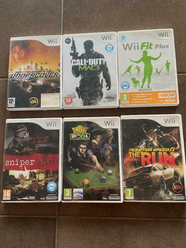 Nintendo Wii spelletjes, Enlèvement ou Envoi, Comme neuf