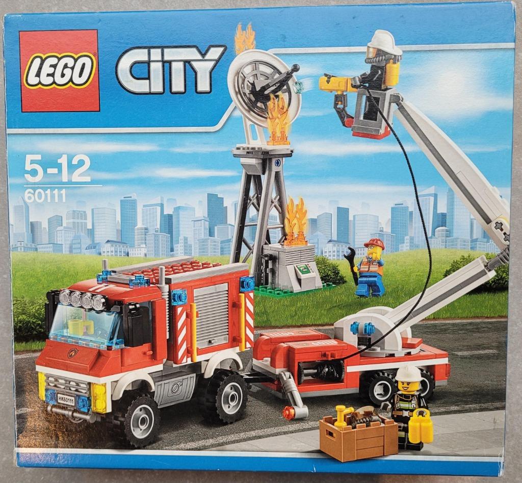 Lego City 60111 Brandweer hulpvoertuig, Enlèvement, Comme neuf, Ensemble complet, Lego