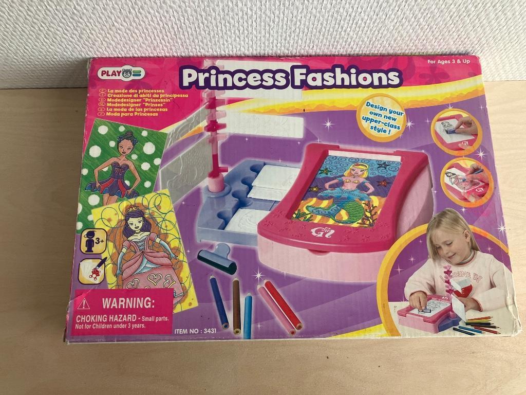 Prinses modedesigner tekenen, Ophalen, Gebruikt, Knutselen