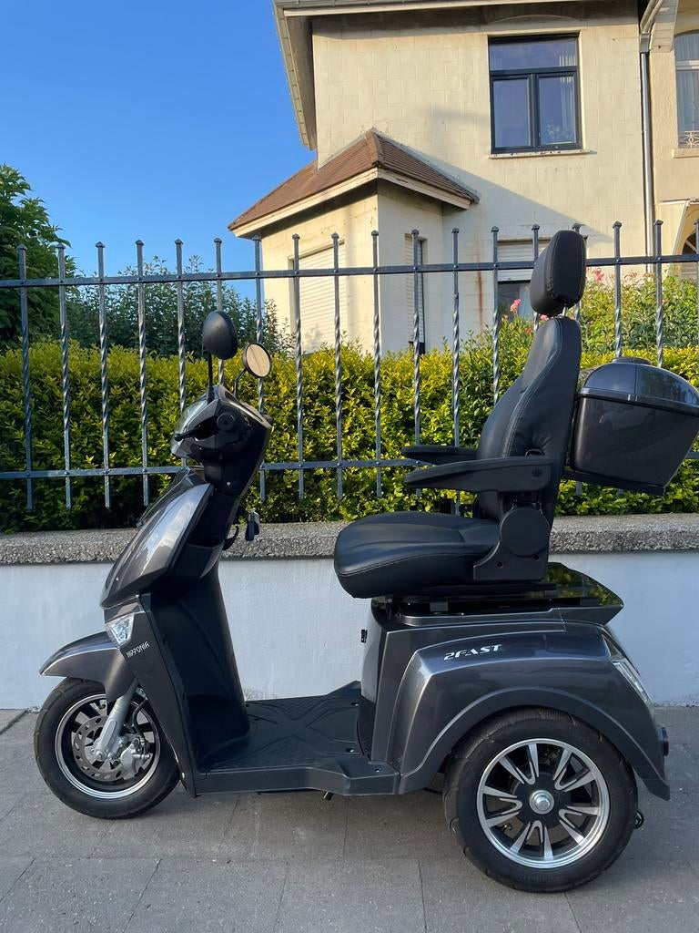 Scootmobiel 25km/h 2Fast Nipponia voiturette électrique PMR, Enlèvement ou Envoi, Pliant, Comme neuf, Fauteuil roulant électrique