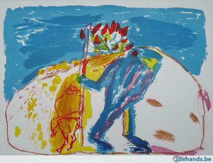Pieter Defesche, Don Quiijote Y Sanxo Panza, Antiek en Kunst, Kunst | Schilderijen | Modern