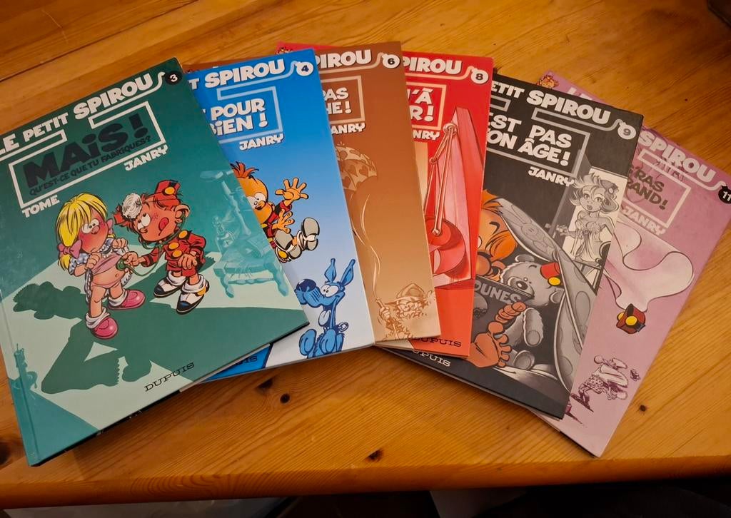 BD Petit Spirou, Ophalen, Europa, Zo goed als nieuw, Meerdere comics