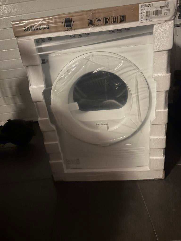 Samsung droogkast, Elektronische apparatuur, 8 tot 10 kg, Ophalen, Nieuw, Voorlader