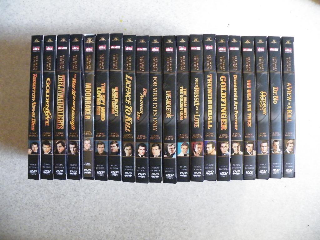 James Bond 007 Ultieme dvd-collectie, Ophalen, Boxset, Actie, Zo goed als nieuw