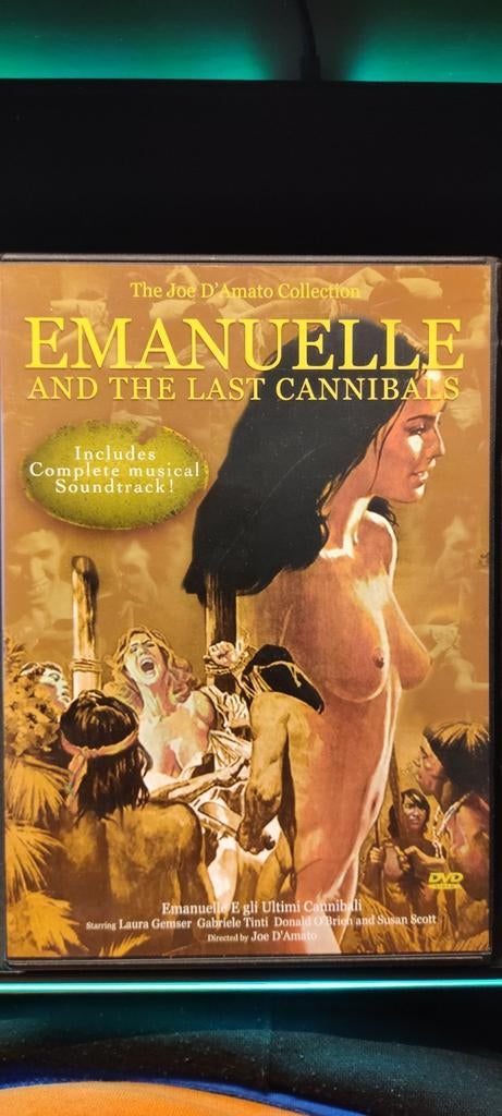 Emmanuelle And The Last Cannibals nl/eng special edition., À partir de 16 ans, Enlèvement ou Envoi, Comme neuf, Slasher