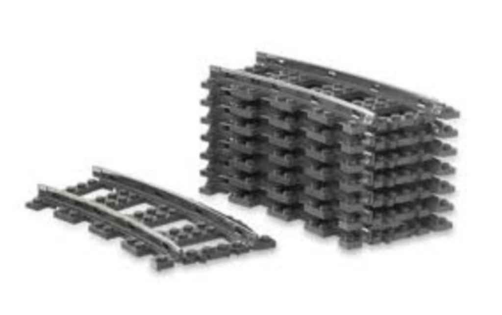 Lego trein sporen set: 40 bochten (Nieuw voor SUPERprijs!), Kinderen en Baby's, Speelgoed | Duplo en Lego, Ophalen of Verzenden