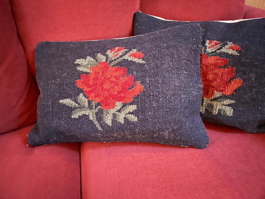 Sierkussens Zara home, Huis en Inrichting, Woonaccessoires | Kussens, Ophalen of Verzenden, Nieuw, Blauw, Rechthoekig