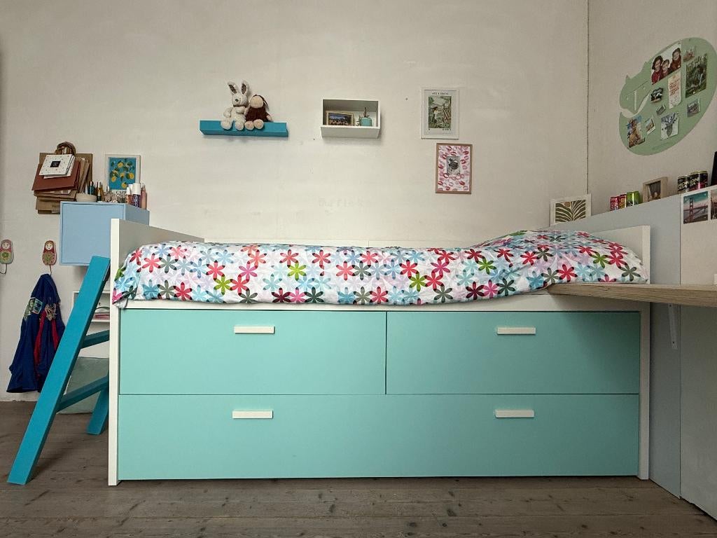 Kinderkamer, Huis en Inrichting, Slaapkamer | Complete slaapkamers, Zo goed als nieuw, Eenpersoons, Ophalen