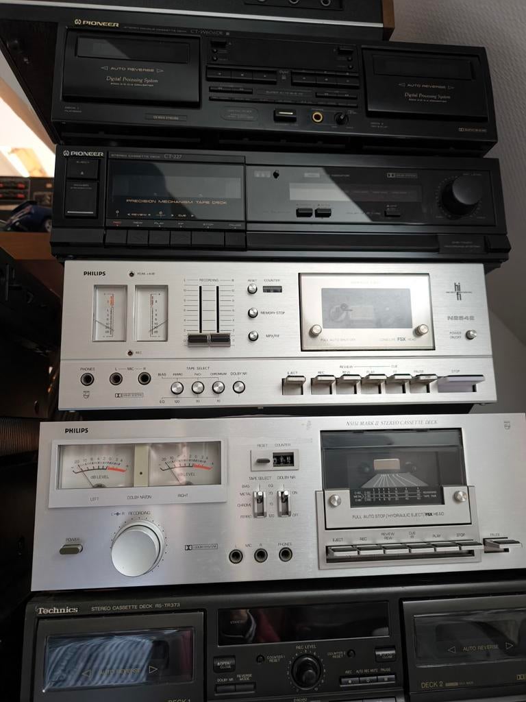 DeckS K7 VINTAGE a gogo', Enlèvement ou Envoi, Philips