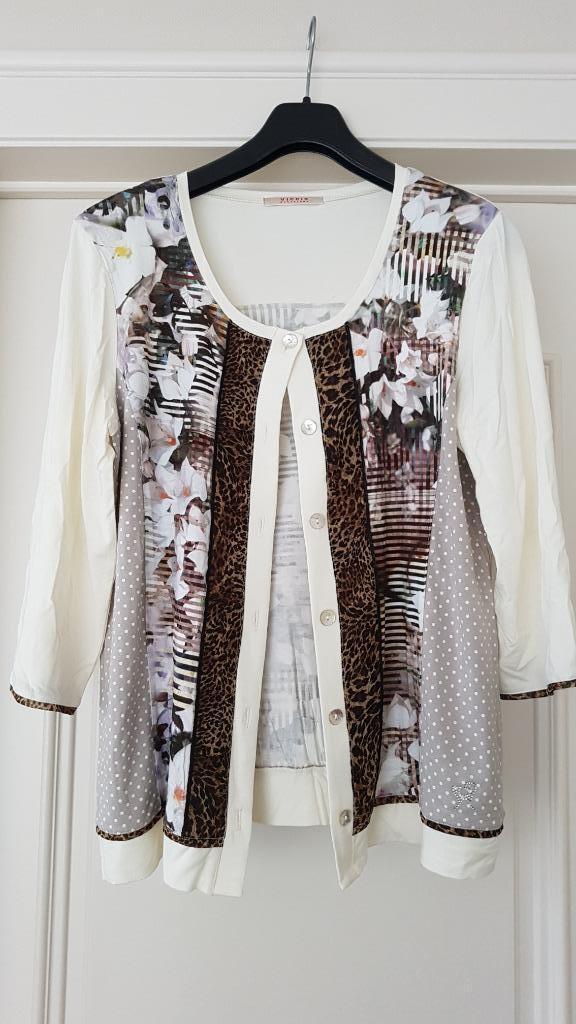vesten 48, Ophalen of Verzenden, Zo goed als nieuw, Maat 46/48 (XL) of groter, Blauw