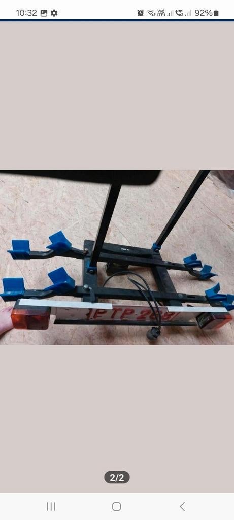 Fietsdrager tacx, Enlèvement