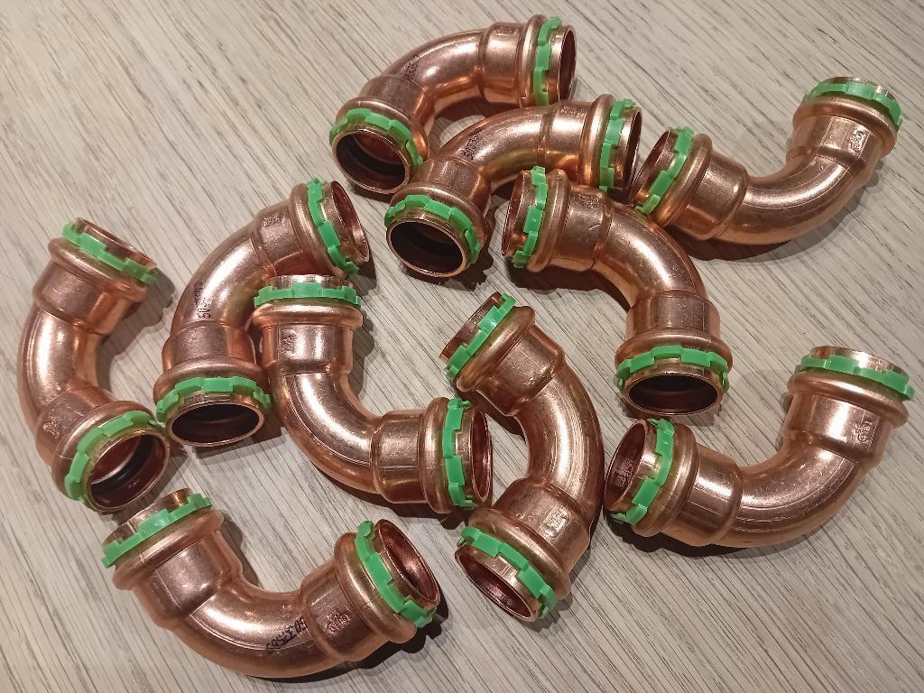 Koperen perskoppelingen, Doe-het-zelf en Bouw, Sanitair, Nieuw, Overige typen, Koper, Ophalen