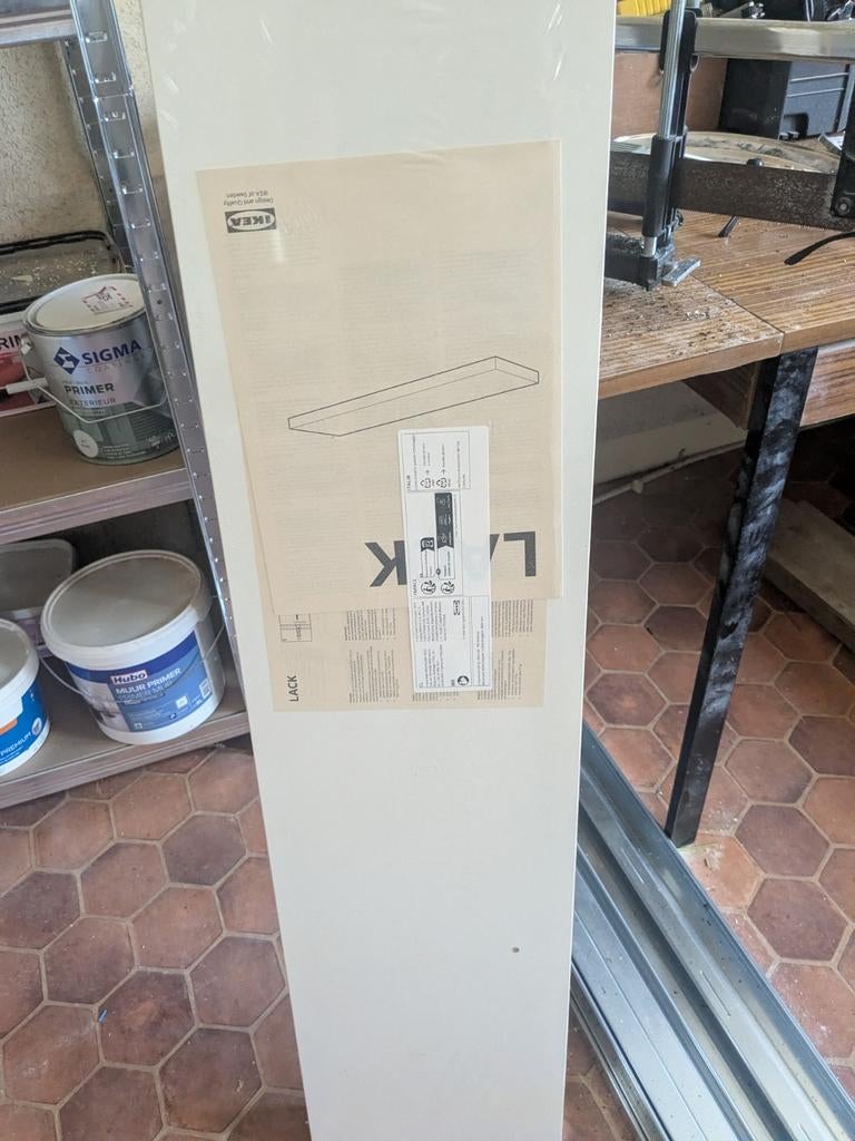 Ikea Lack blanche, Enlèvement, Comme neuf